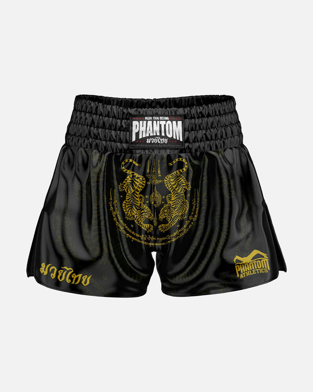 Shorts de Muay Thai Phantom Athletics Sak Yant – Bleu