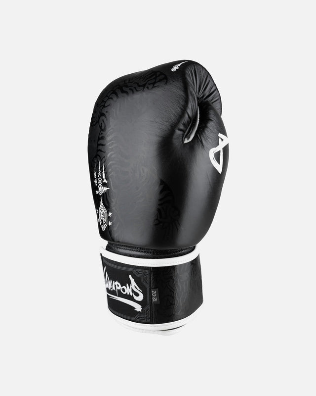 Luvas de boxe 8 WEAPONS Sak Yant Big Tiger – Preto
