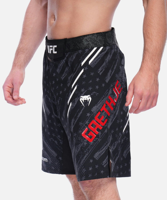 Venum UFC MMA Shorts Unrivaled Justin Gaethje – Black