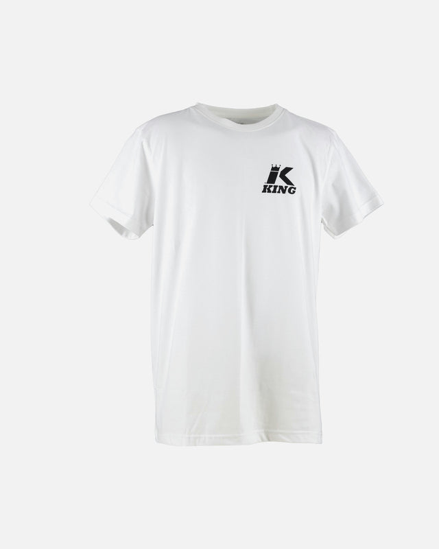 King Pro Boxing T-Shirt Skull 1 – Weiß