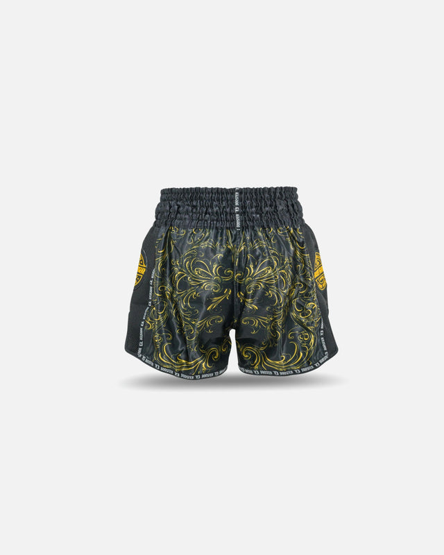 Pantaloncini Muay Thai Booster Medusa – Nero