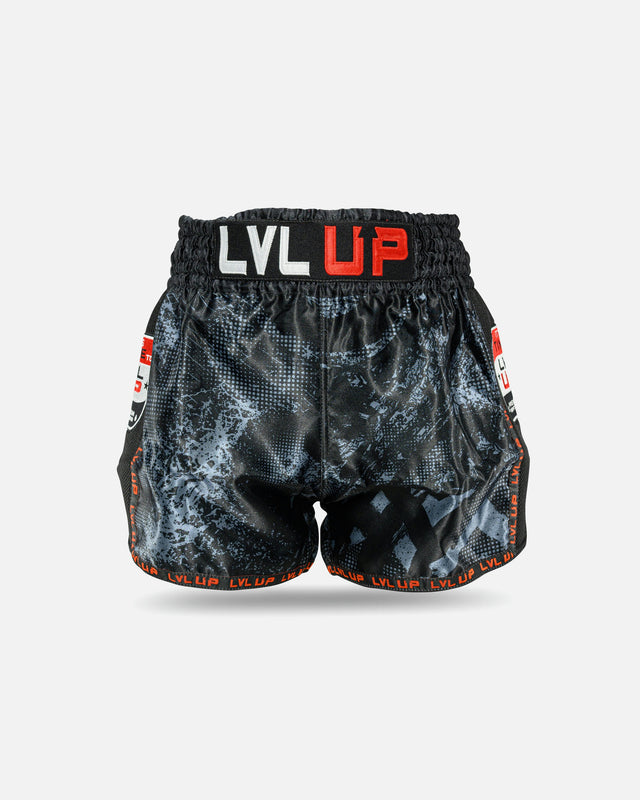 Spodenki Muay Thai LVL UP TKO – Czarne