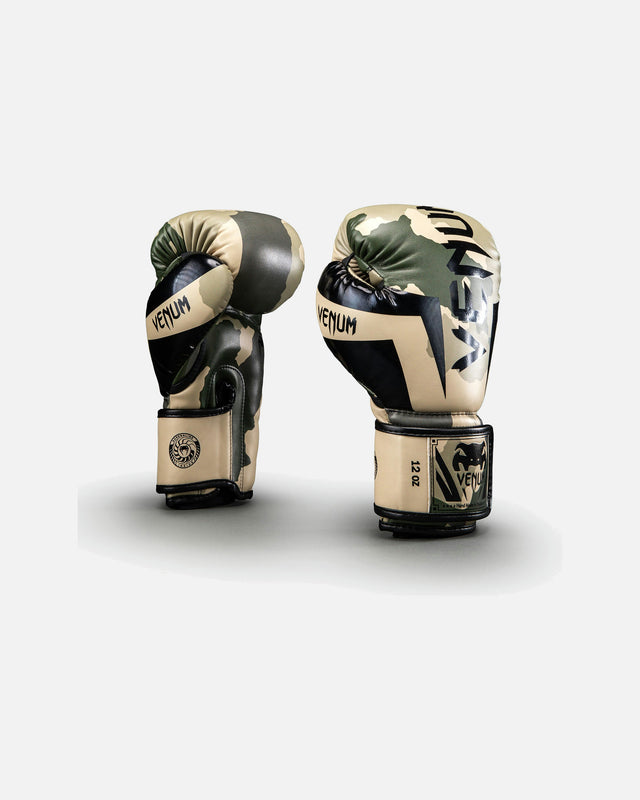 Venum Bokshandschoenen Elite - Kaki/Offwhite
