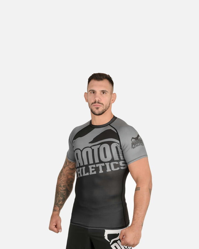 Rashguard Phantom Athletics Supporter – Noir/Gris