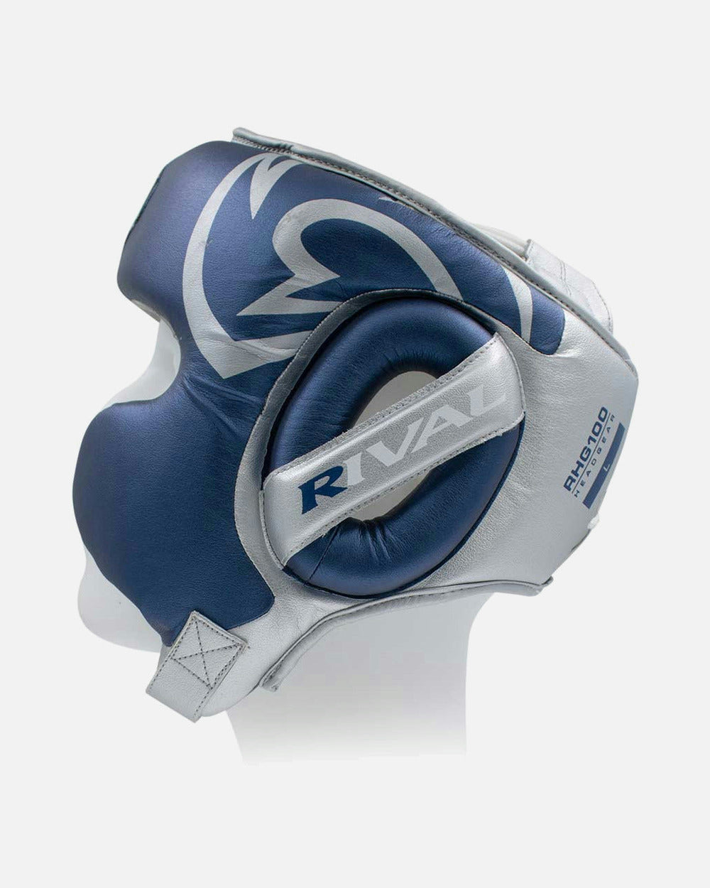 Casco da boxe Rival RHG100 Professional – Blu/Argento