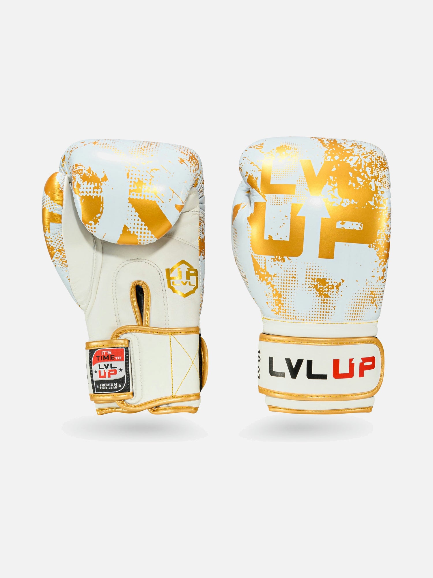 LVL UP Boxningshandskar Stadium – Vit
