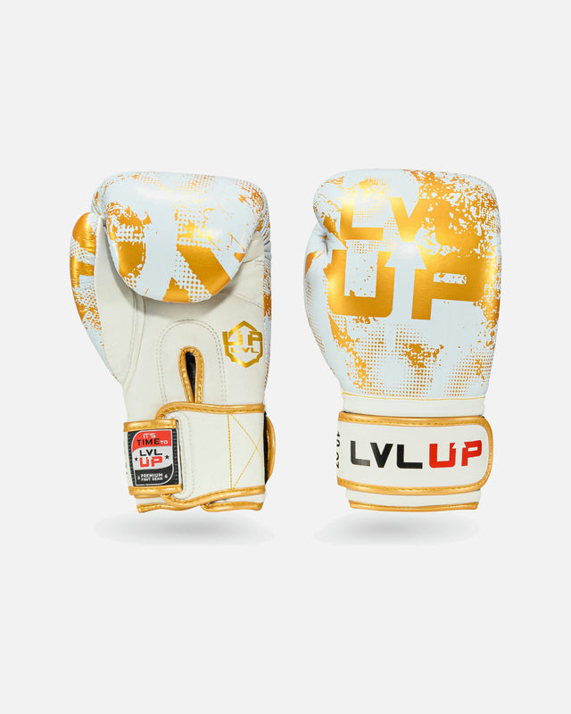 LVL UP Boxningshandskar Stadium – Vit