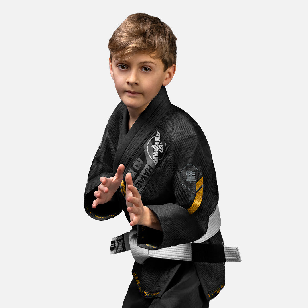 Kimono BJJ Hayabusa Ascend – Bambini – Nero
