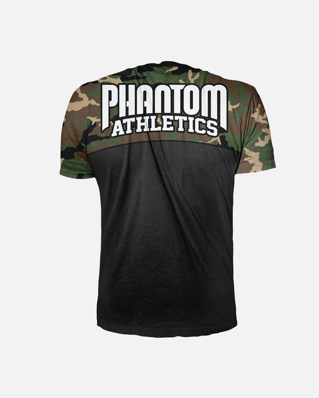Phantom Athletics Trainingsshirt EVO Camo - Woodland