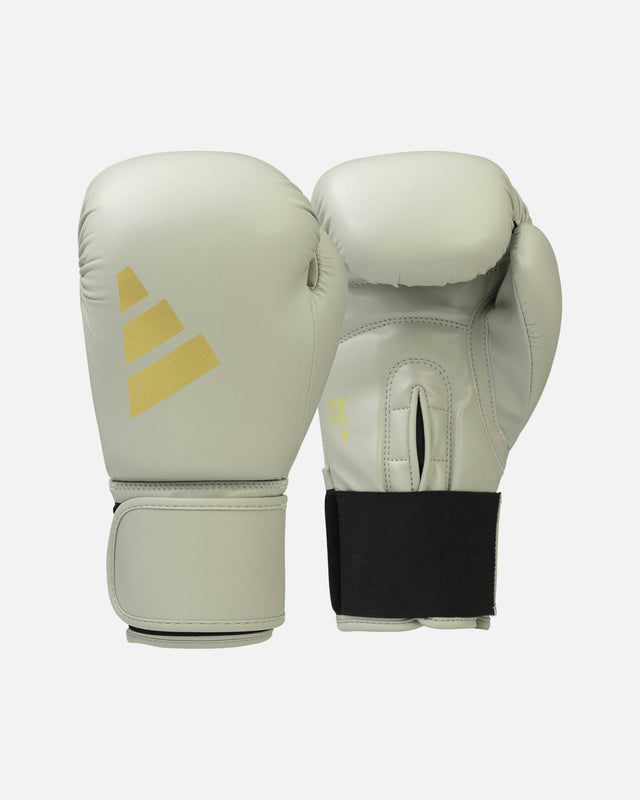 Adidas Boxhandschuhe Speed 50 – Aluminium/Gold