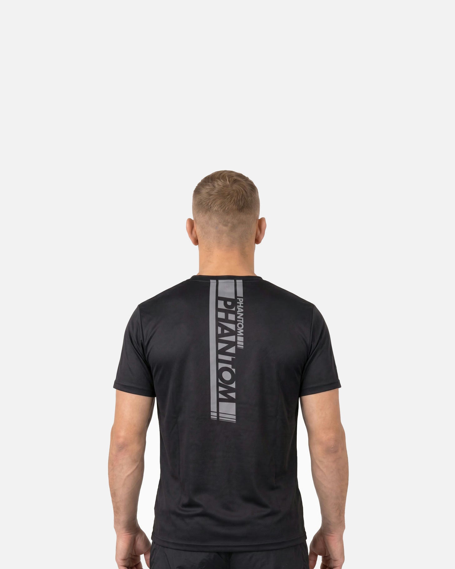 T-shirt d'entraînement Phantom Athletics EVO+ Apex – Noir/Gris