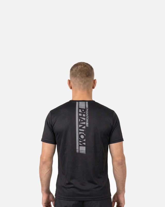 T-shirt d'entraînement Phantom Athletics EVO+ Apex – Noir/Gris