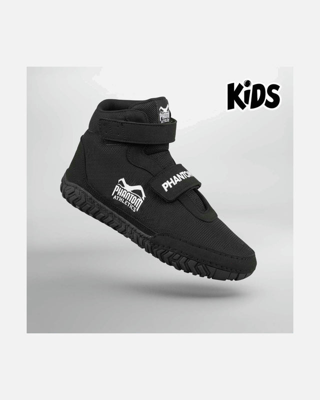 Botas de lucha Phantom Athletics Rookie Niños - Negro