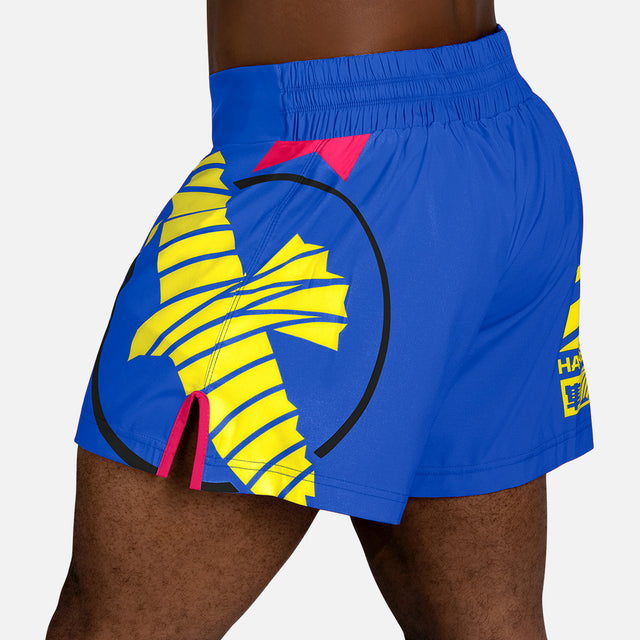 Hayabusa Muay Thai shorts Icon – Blå/Gul