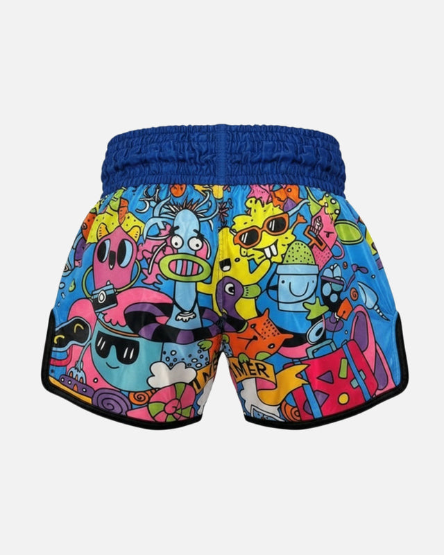 Spodenki Muay Thai Blegend Legend 11 – Niebieskie