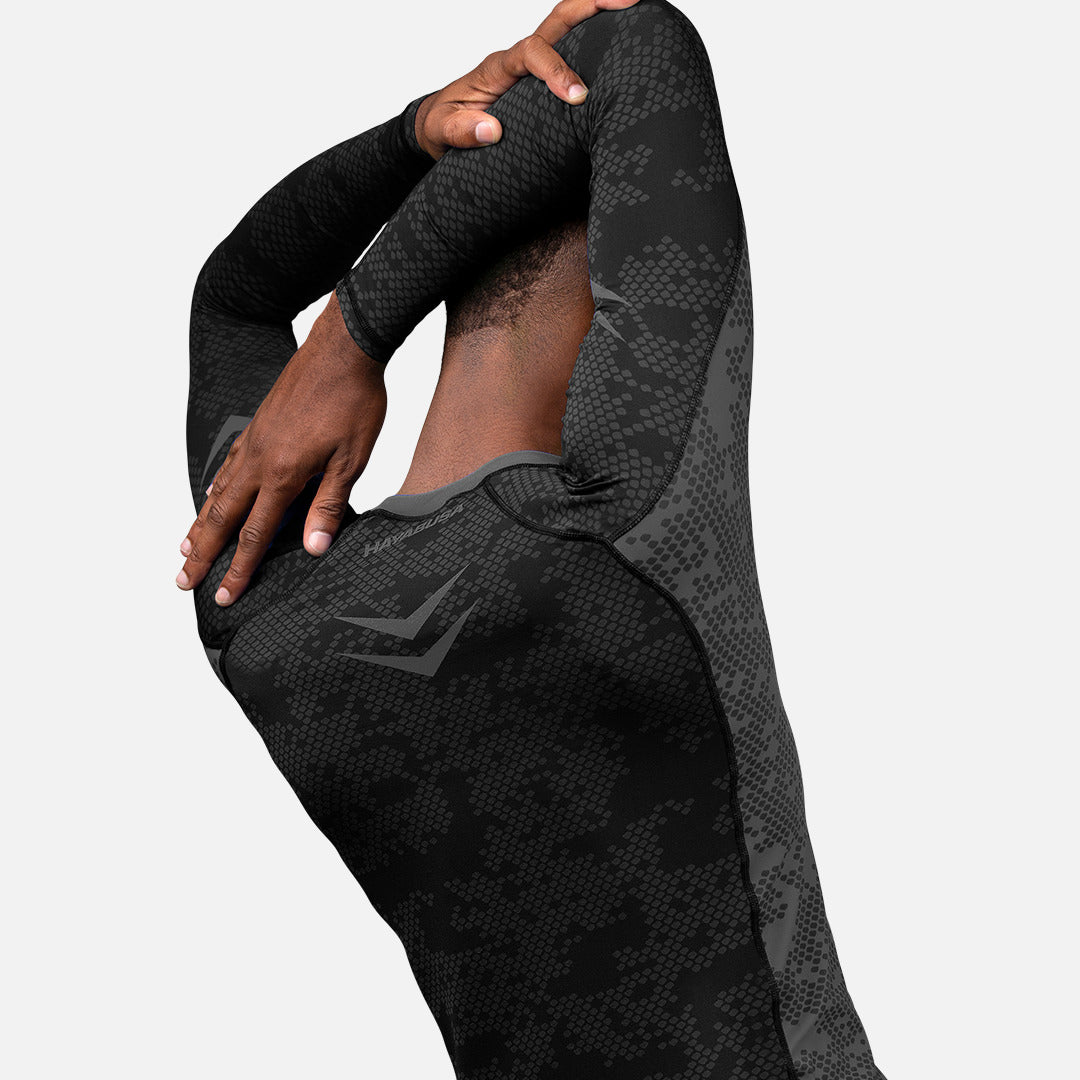 Rashguard Hayabusa Ranked Mâneci Lungi – Negru