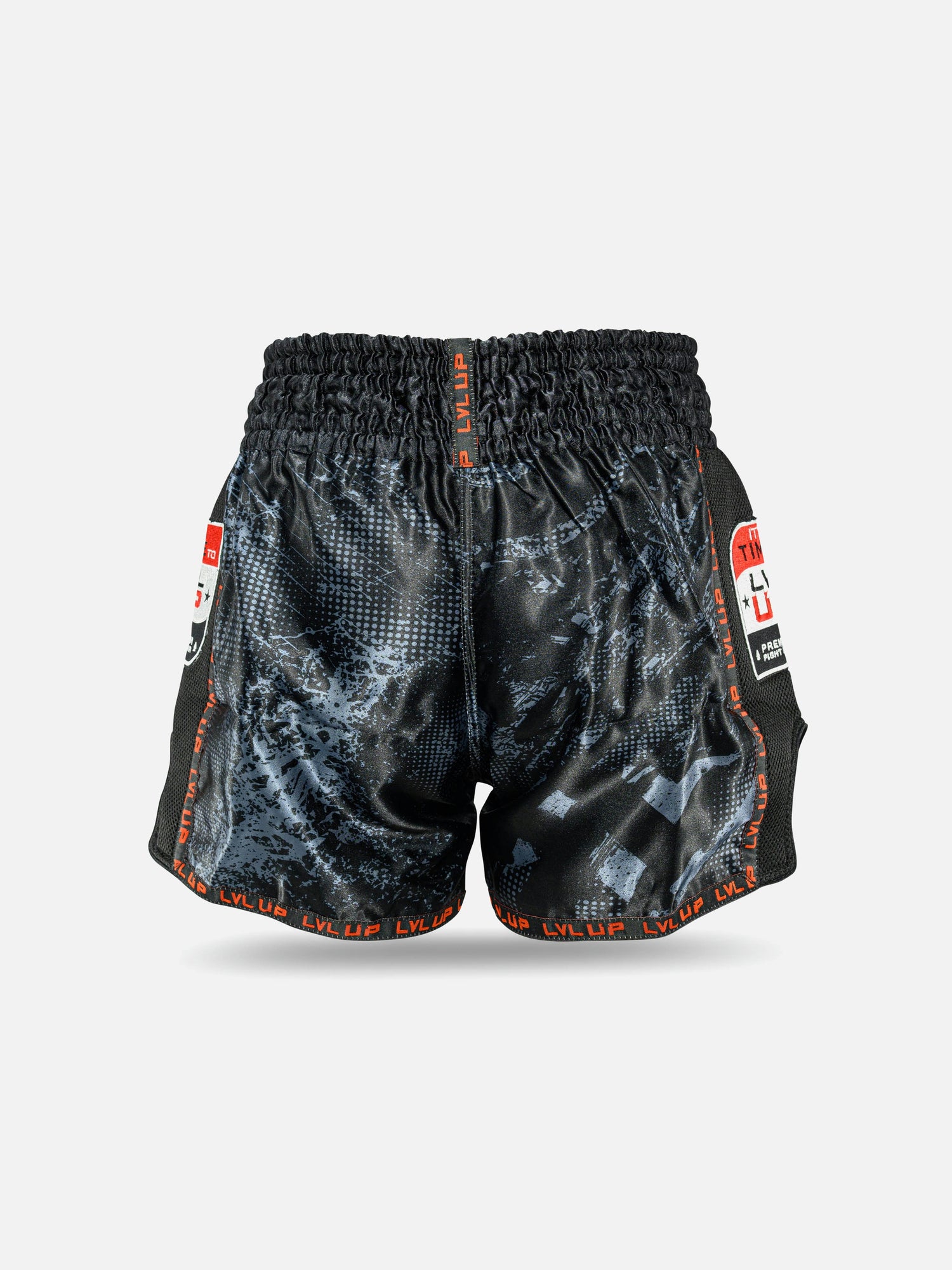 Spodenki Muay Thai LVL UP TKO – Czarne