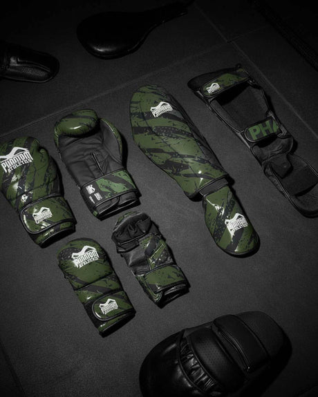 Phantom Athletics MMA Handschoenen Camo Tiger - Legergroen