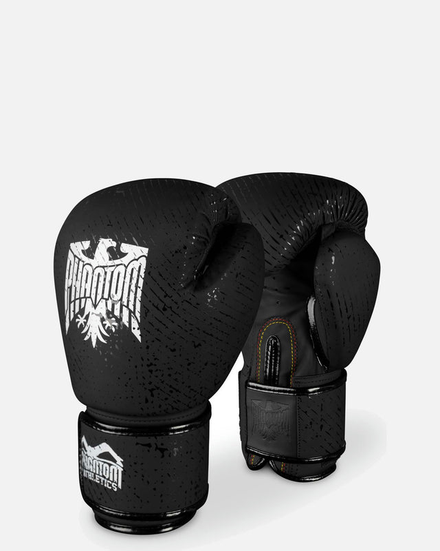 Rękawice bokserskie Phantom Athletics Germany – Czarne/Białe