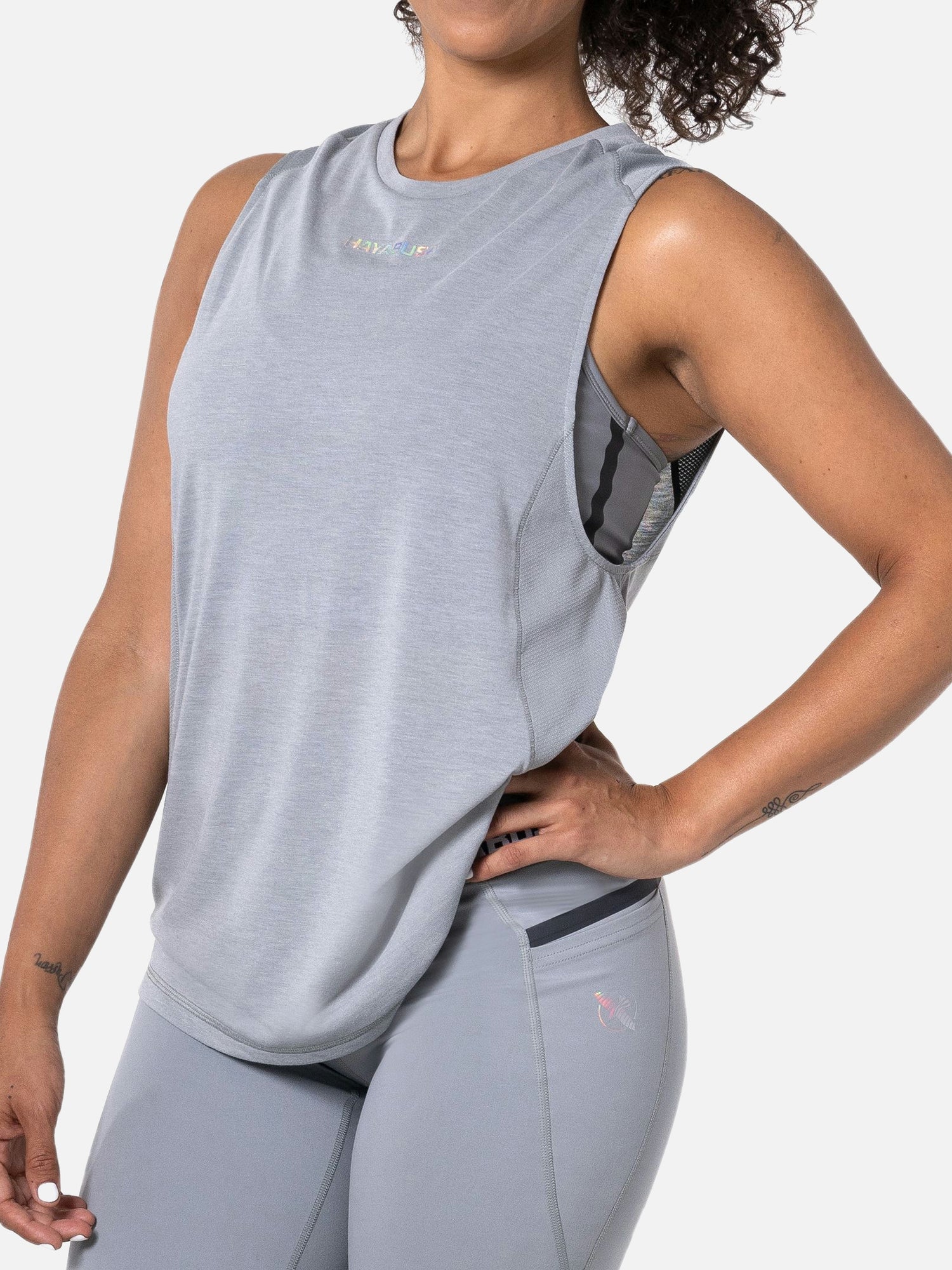 Camisola de alças Hayabusa Mulher – Cinzento