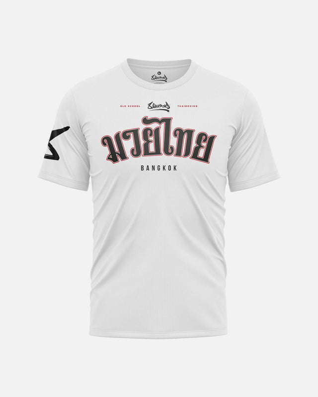 8 WEAPONS T-Shirt Bangkok – Hvid/Sort