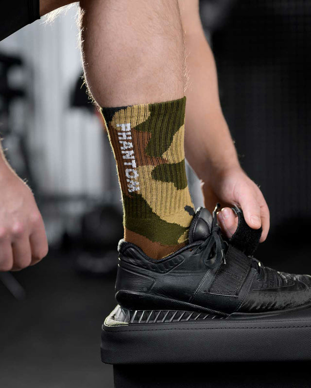 Phantom Athletics Sokken Performance - Woodland Camo