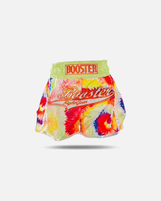 Muay Thai trenky Booster TBT Swirl – Žluté