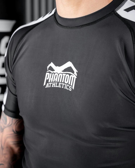 Phantom Athletics Rashguard EVO Apex Maniche Corte – Nero