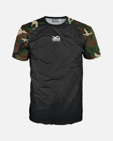 Phantom Athletics Trainingsshirt EVO Camo - Woodland