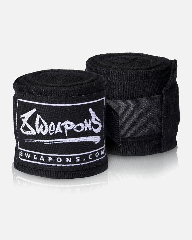 Ligaduras de boxe 8 WEAPONS – Preto