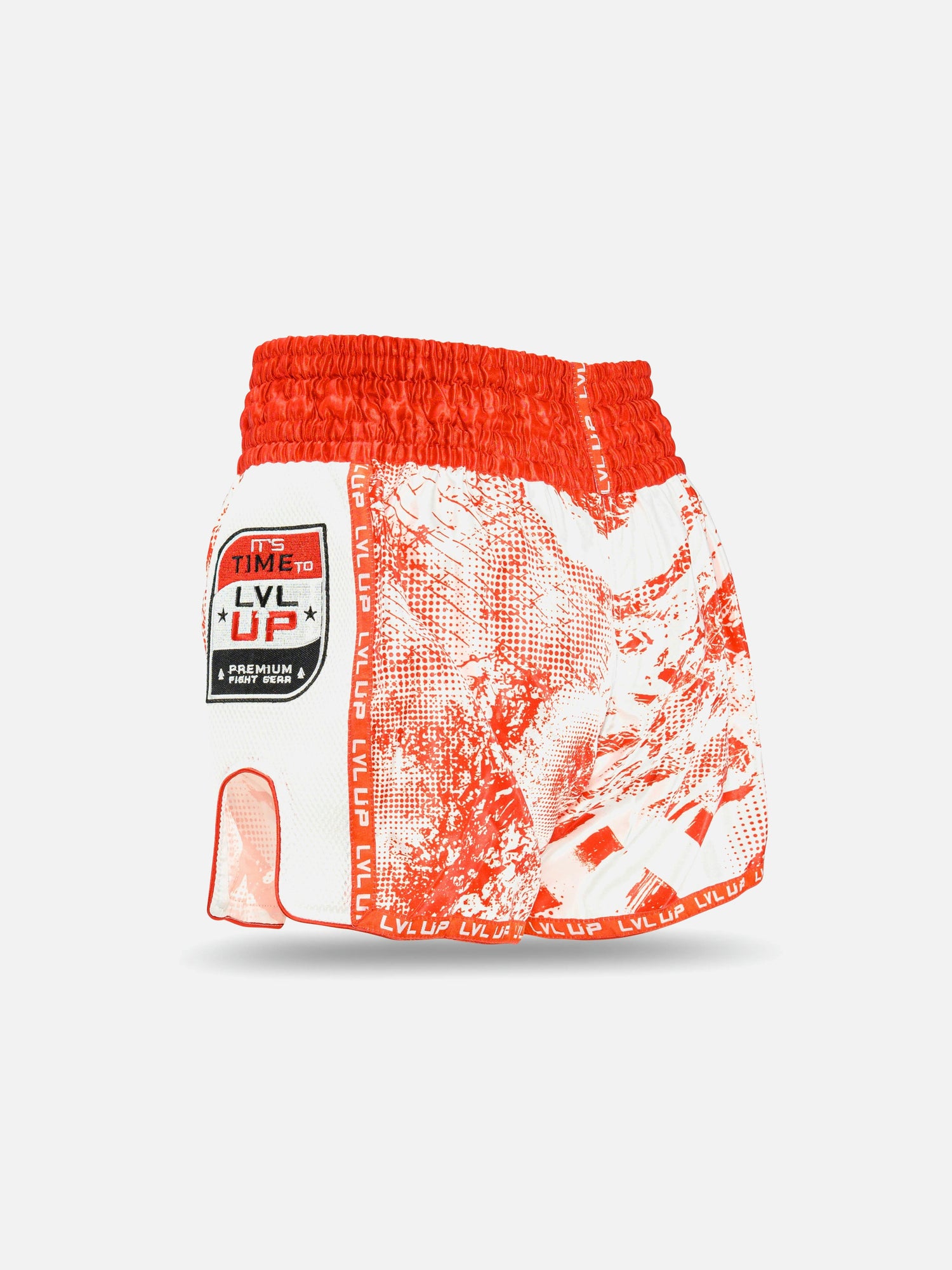 LVL UP Muay Thai Shorts Stadium - Rood