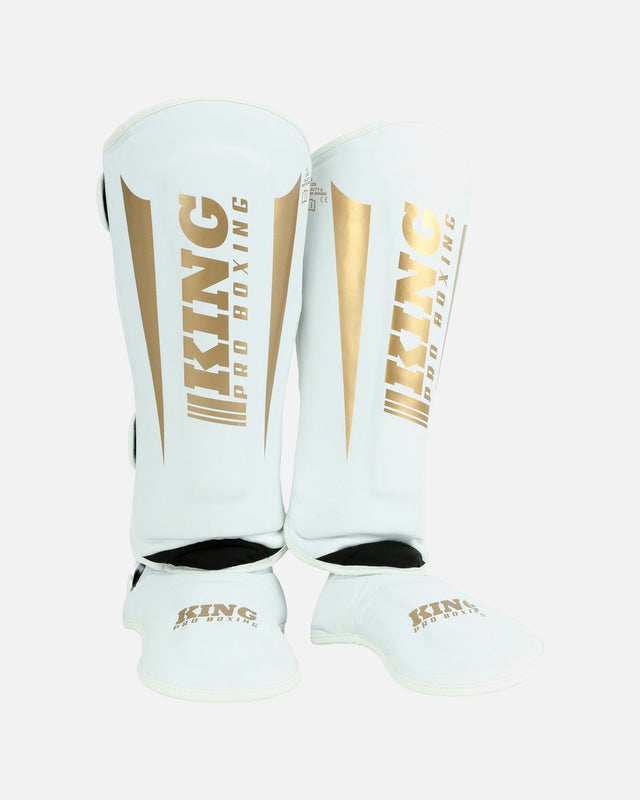 King Pro Boxing Skinnebensbeskyttere Revo - Hvid