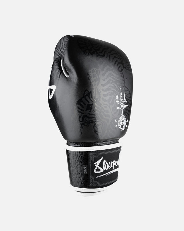 Luvas de boxe 8 WEAPONS Sak Yant Big Tiger – Preto