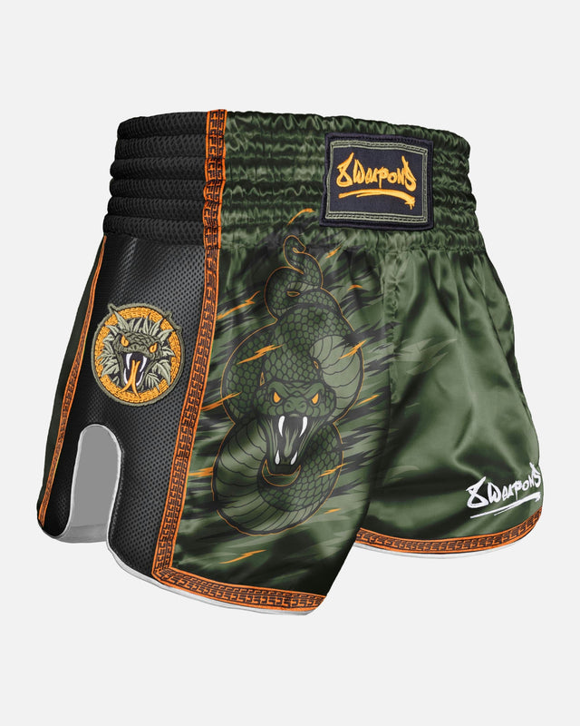 8 WEAPONS Muay Thai-shorts Beastial Viper – Khaki