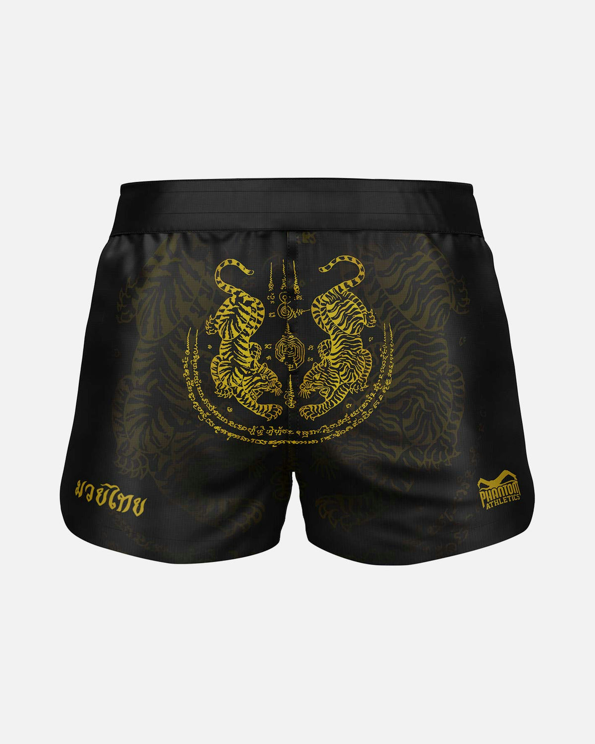 Phantom Athletics Muay Thai Shorts Fusion - Zwart/Goud