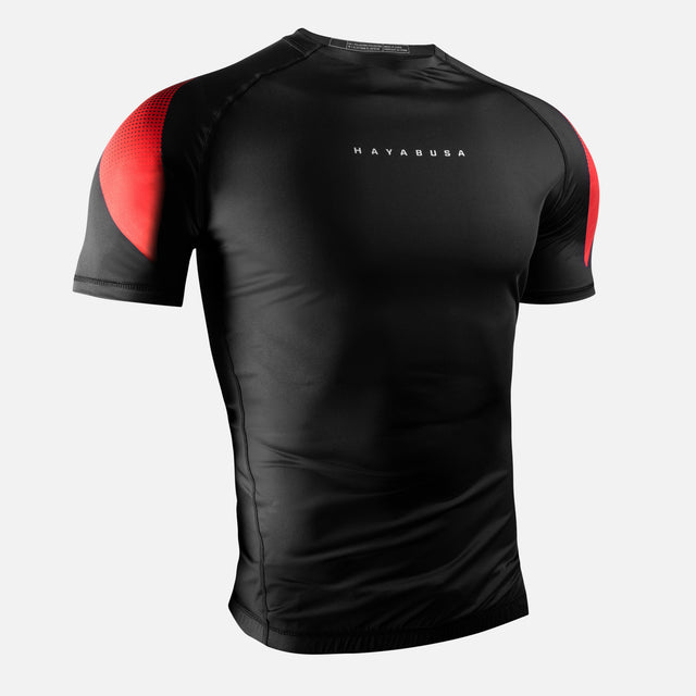 Rashguard Hayabusa Pro Ranked Manches Courtes – Noir