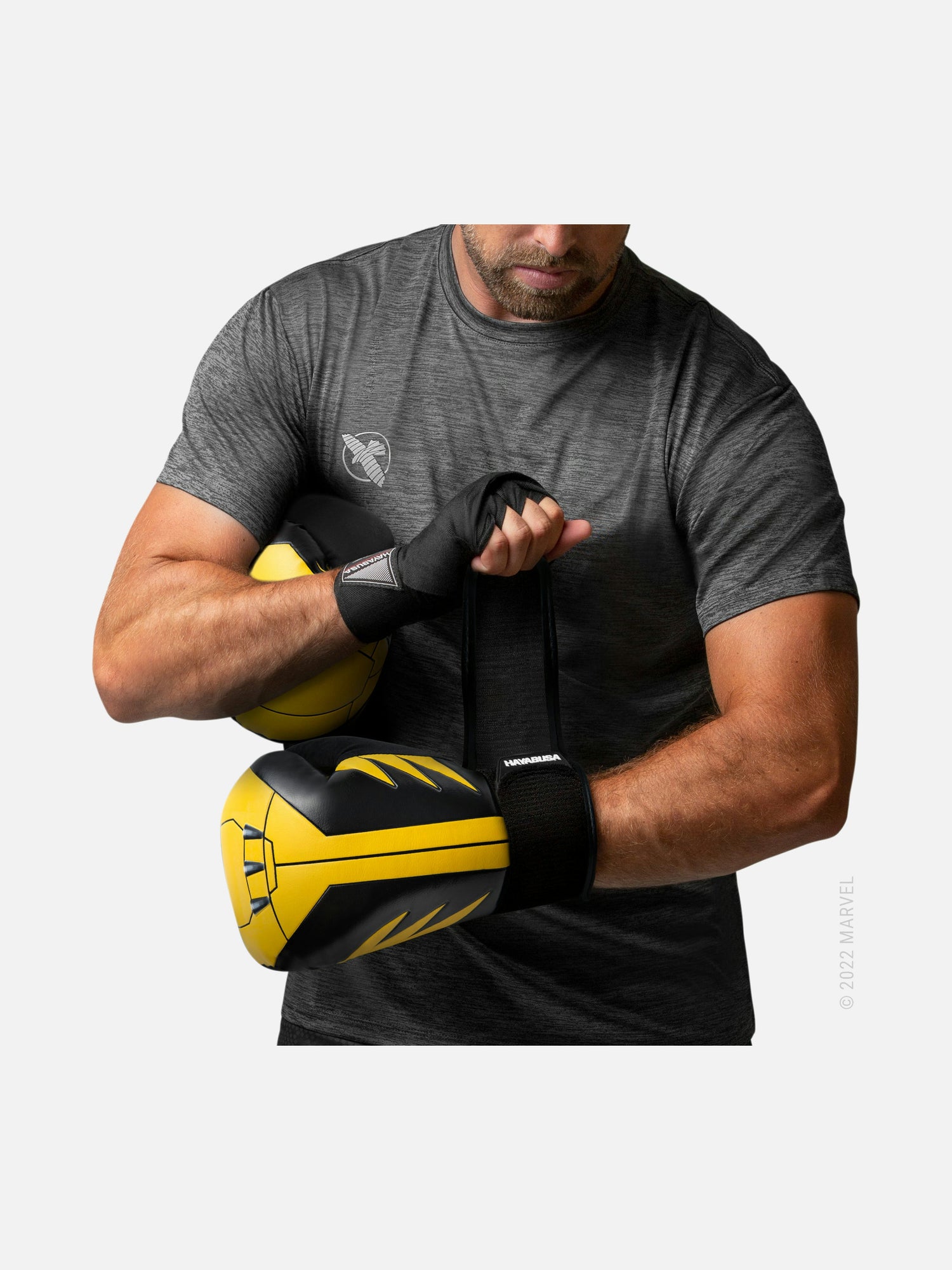 Hayabusa Boxhandschuhe Wolverine – Gelb/Schwarz