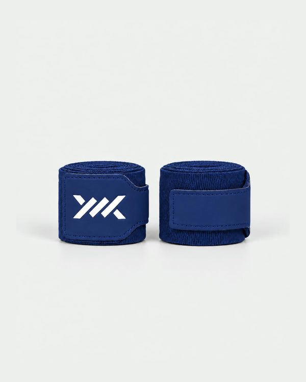 Vendas de boxeo Caged Essential – Azul marino (incluye bolsa de lavado)