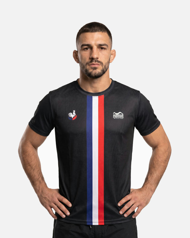Phantom Athletics Træningsshirt EVO+ Team France - Blå/Hvid