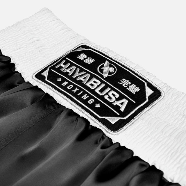 Pantaloncini da boxe Hayabusa Pro – Nero