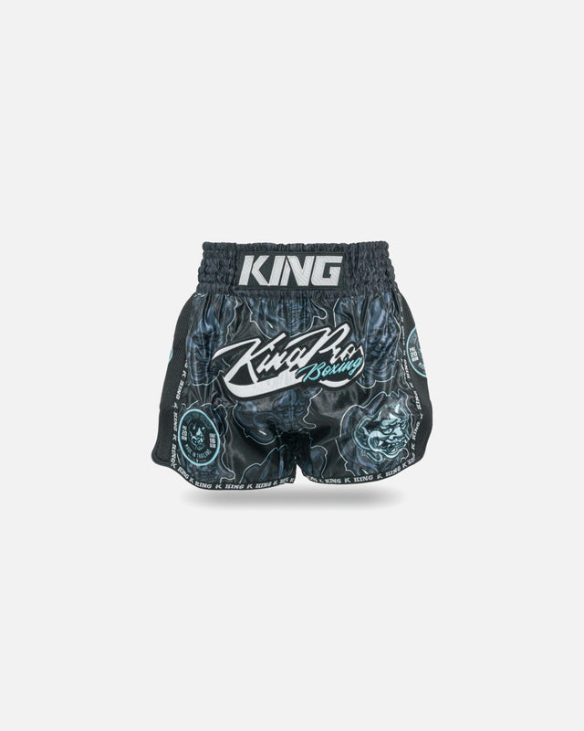 Spodenki Muay Thai King Pro Boxing Demon – Czarne