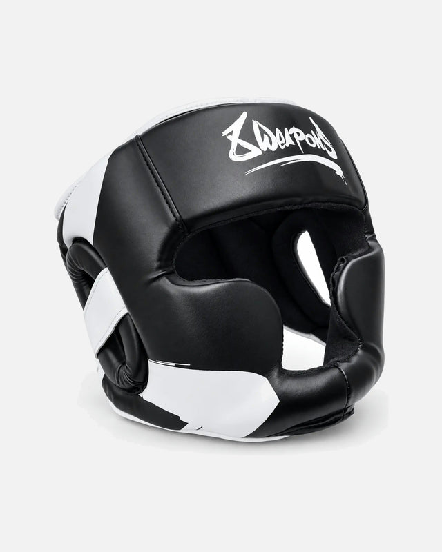 Casque de boxe 8 WEAPONS Unlimited 2.0 – Noir/Blanc