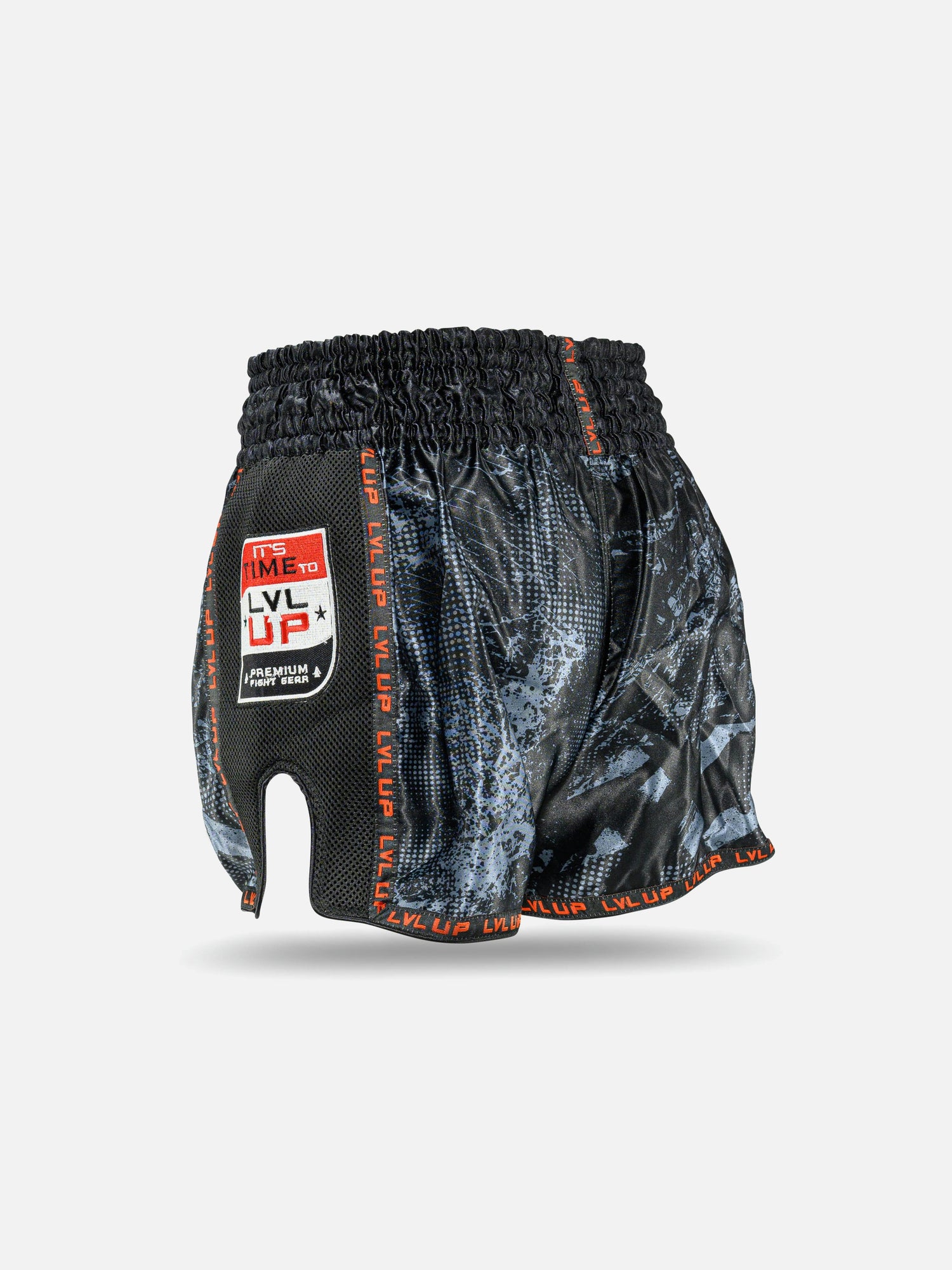 Pantalones de Muay Thai LVL UP Stadium – Negro