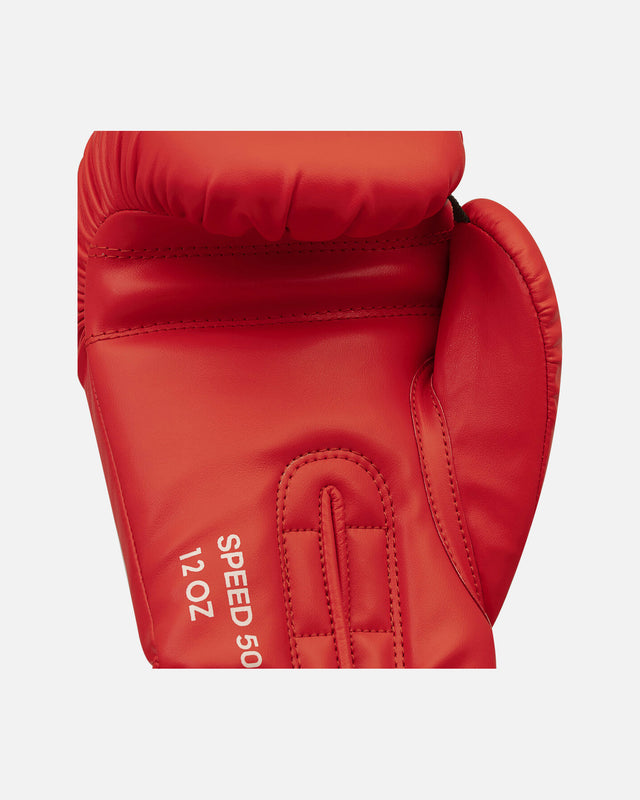 Mănuși de box Adidas Speed 50 – Roșu/Argintiu