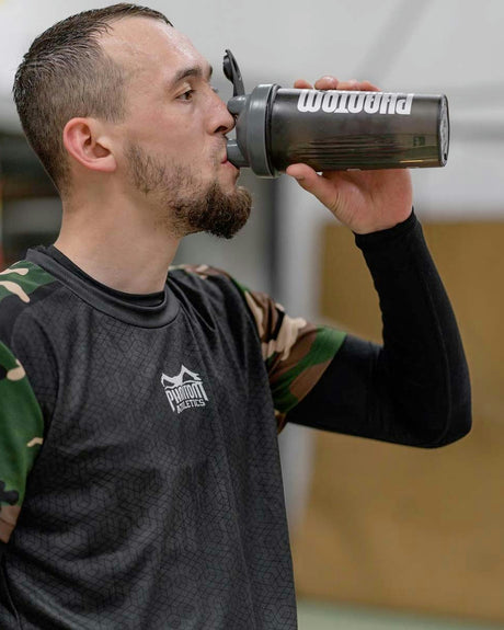 T-shirt da allenamento Phantom Athletics EVO Camo – Woodland