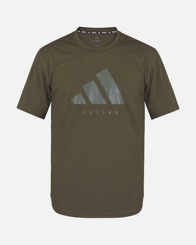T-shirt Adidas Community Boxing – Verde-oliva
