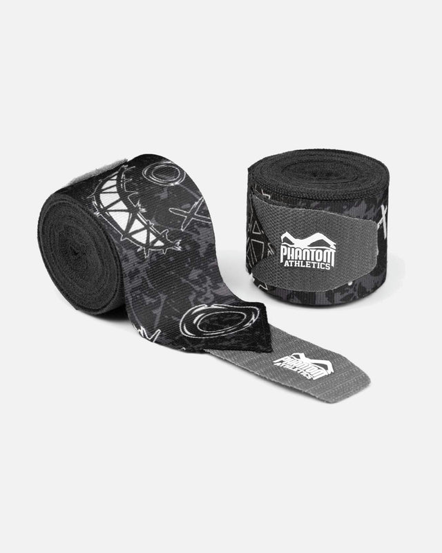 Bandaże bokserskie Phantom Athletics Serious – Czarne