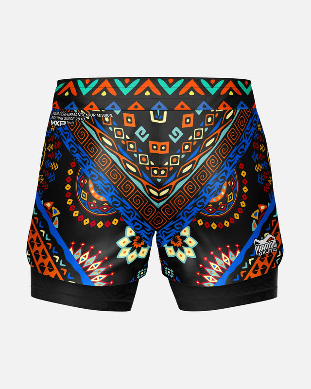 Phantom Athletics MMA Shorts Fusion 2in1 Hakuna Matata - Multicolor