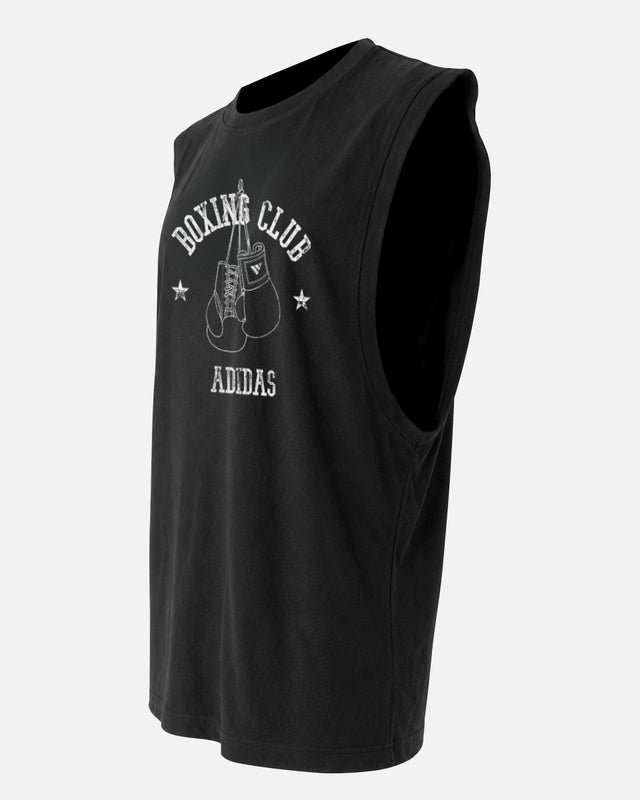 Triko Adidas Boxing Graphic Line SL – Černé