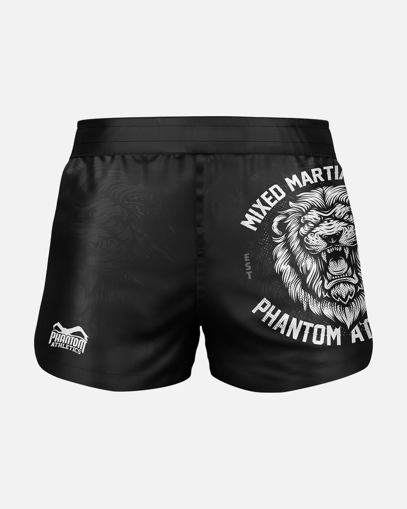 Shorts de MMA Phantom Athletics Fusion Lionheart – Noir
